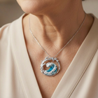 Ocean's Oath Silver Necklace 2