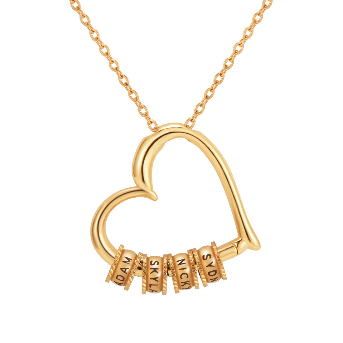 Heart of Our Family – Personalized Necklace & Luxury LED Box