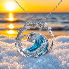 Ocean's Oath Silver Necklace 1