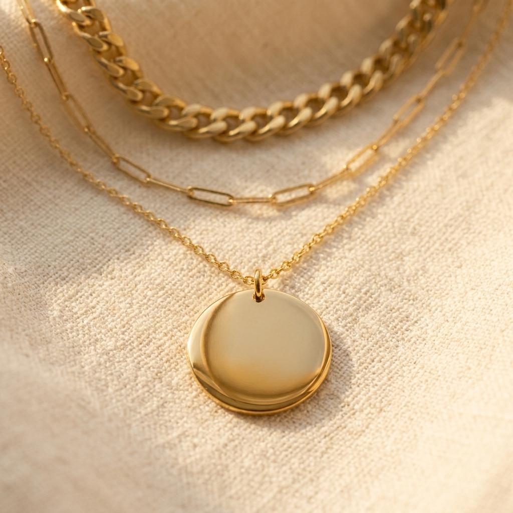 Layered Chain Luxury Necklace
