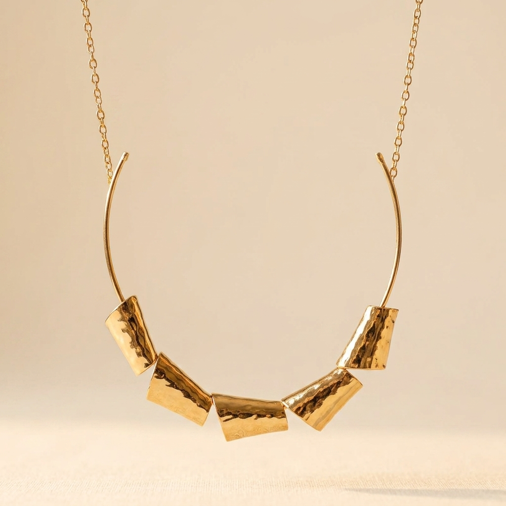 Gothic Heavy Metal Geometric Necklace