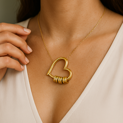 Heart of Our Family - Personalized Necklace