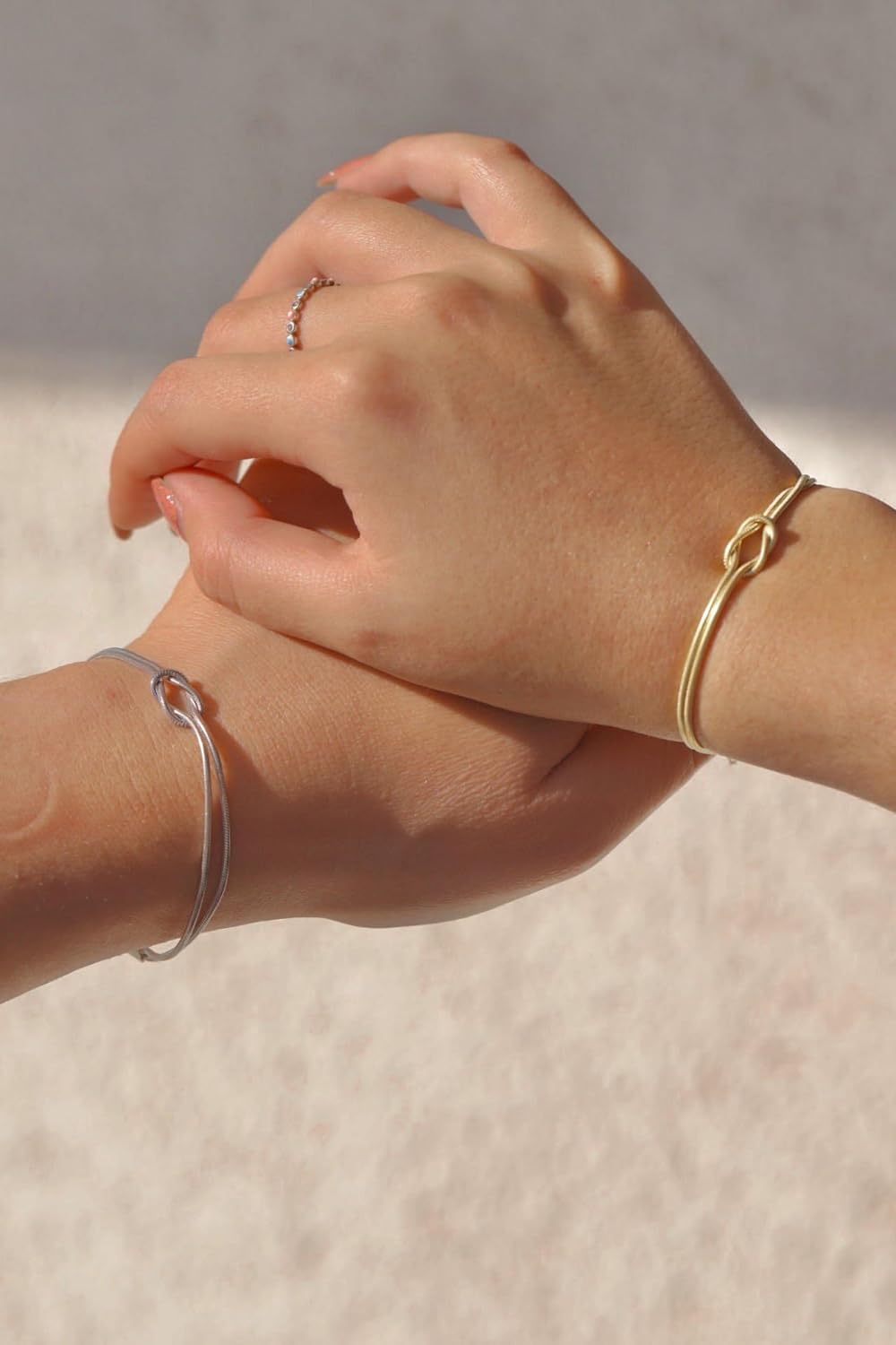 Forever Bond Knot Bracelet Set