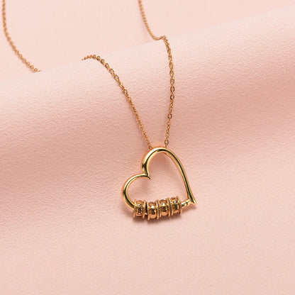 Heart of Our Family – Personalized Necklace with Luxury LED Box