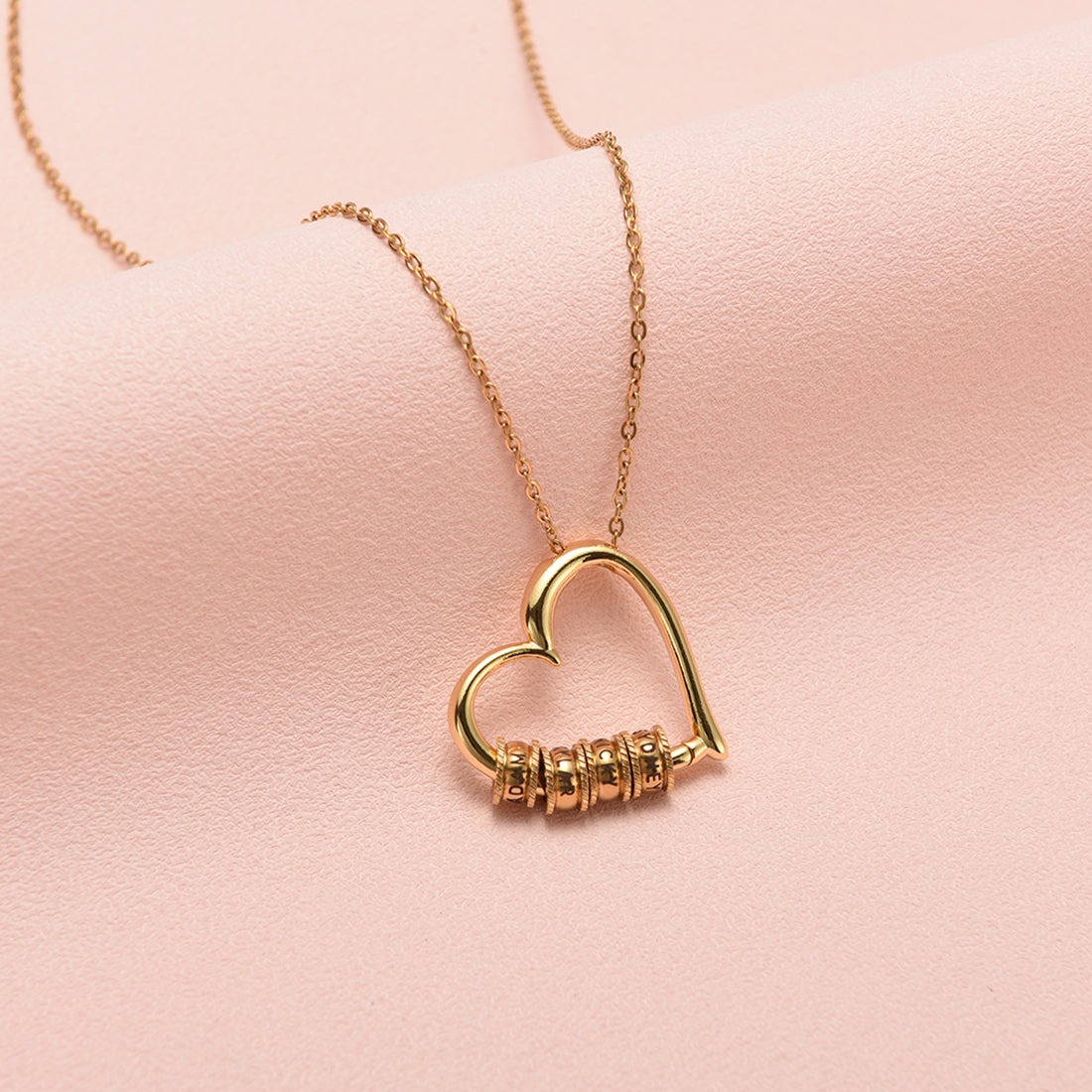 Heart of Our Family – Personalized Necklace & Luxury LED Box