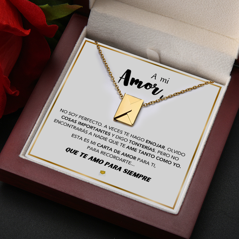 "Letter of Love" Necklace – A Special Gift