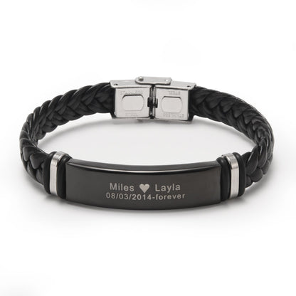 Forever Love Personalized Bracelet Gift Set