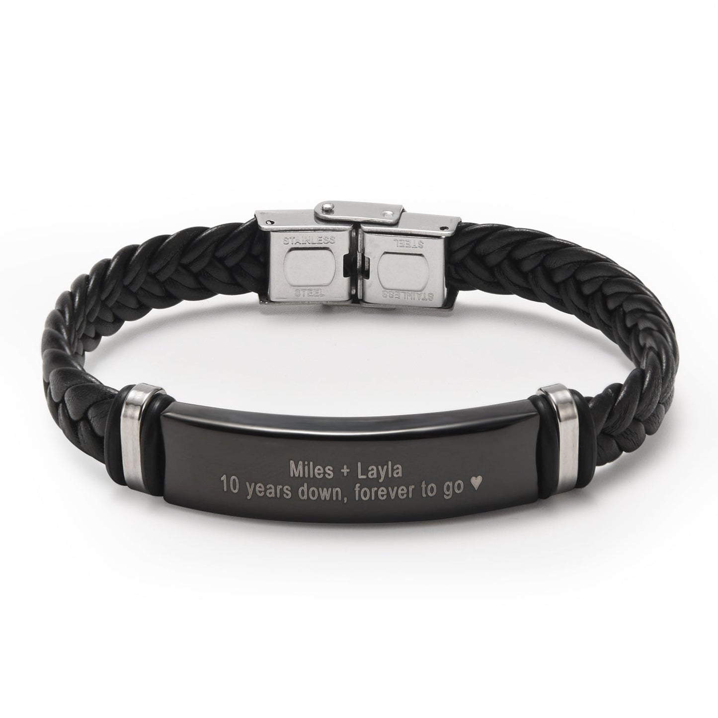 "Forever To Go" Personalized Bracelet Gift Set