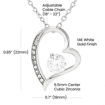 "Forever in My Heart" – Necklace & Luxury LED Gift Box