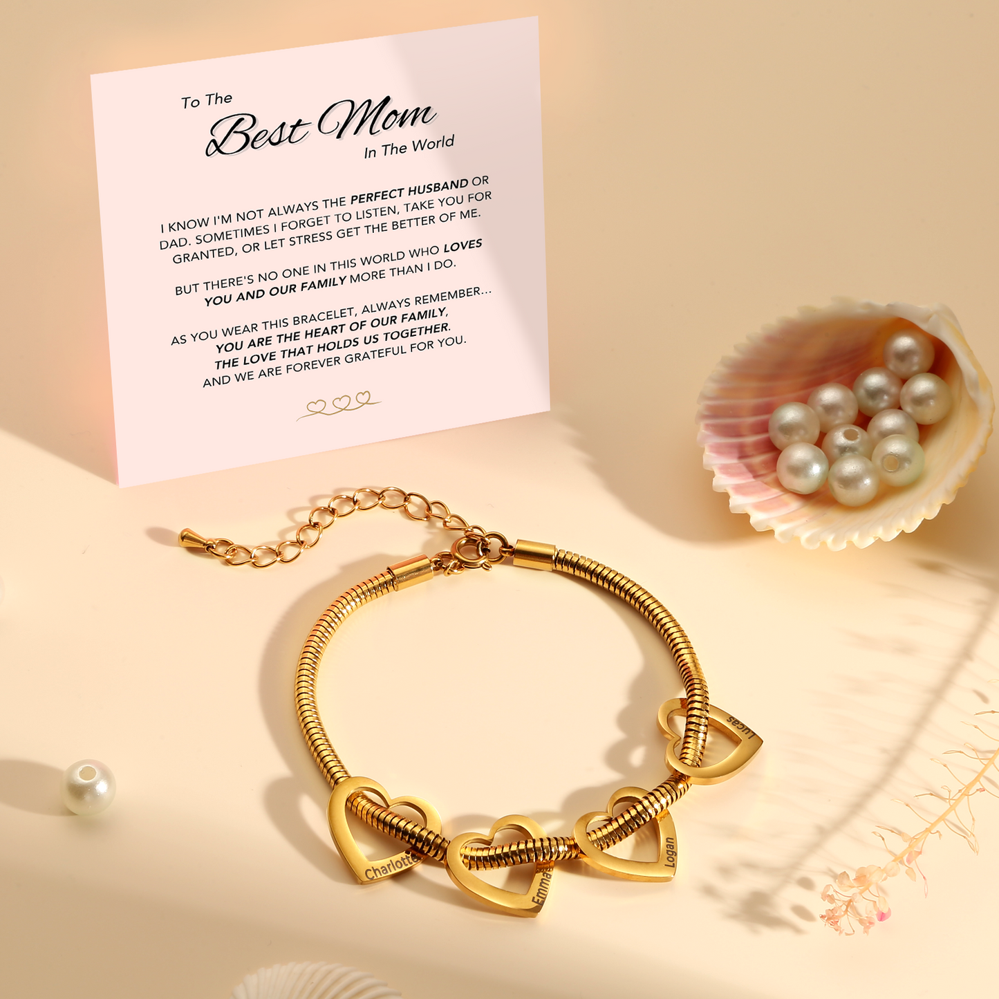 "The Heart of Our Family" Bracelet