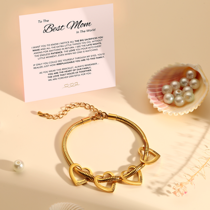 "The Heart of Our Family" Bracelet