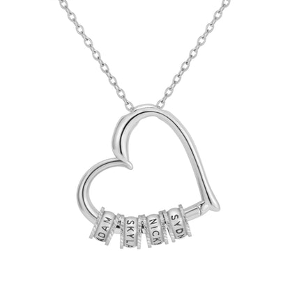 Heart of Our Family – Personalized Necklace & Luxury LED Box
