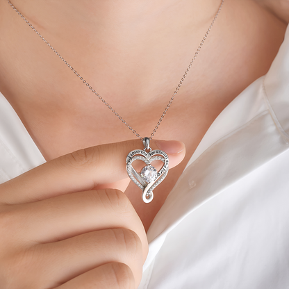 "To My Wife" Infinity Heart Necklace