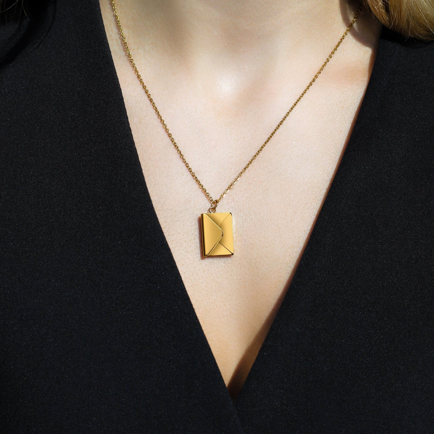 Eternal Promise - Love Letter Necklace & Forever Rose Gift Set