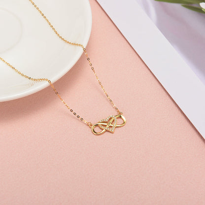 Forever Love – Personalized Infinity Heart Necklace with LED Gift Box