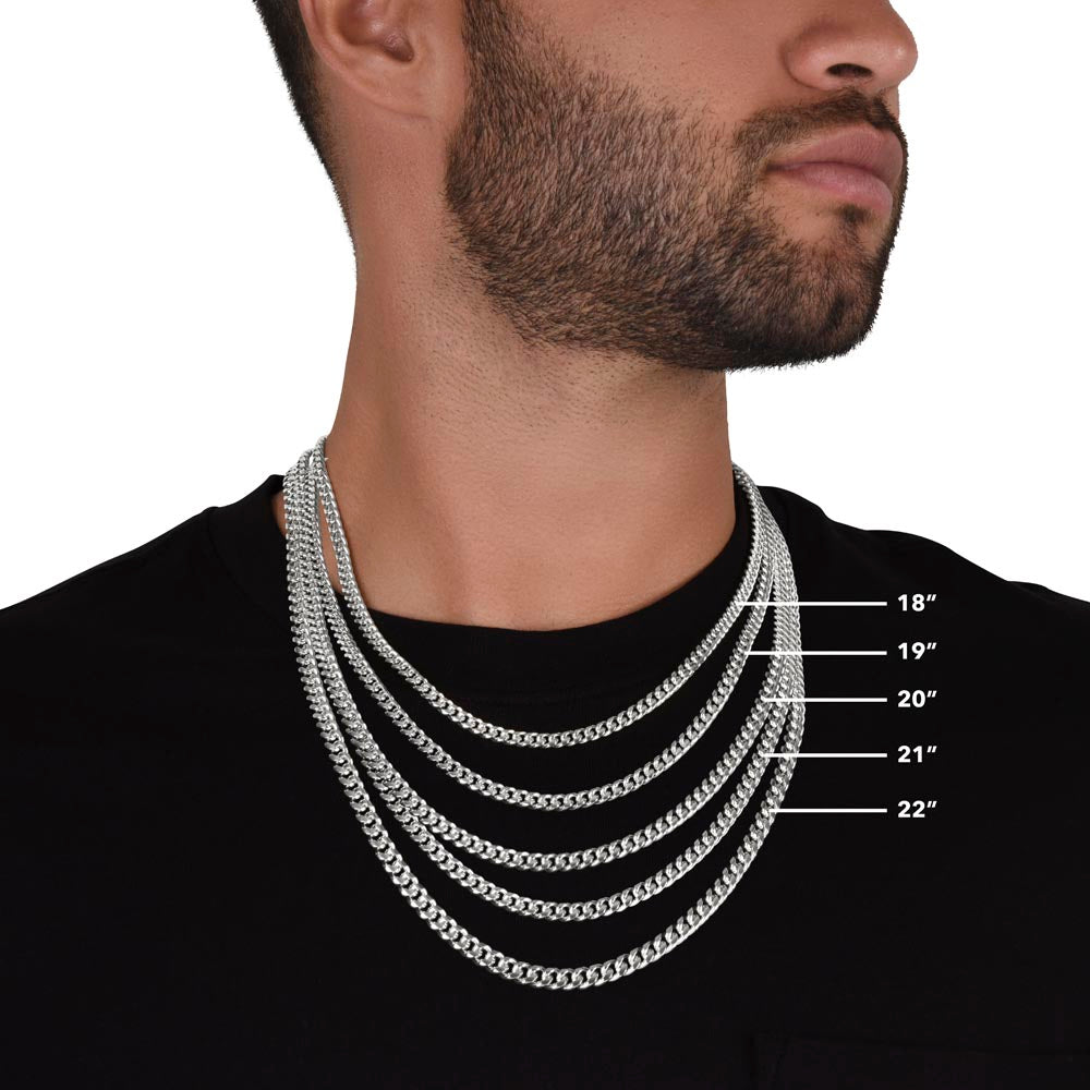 To My Son - "Never Forget" Chain