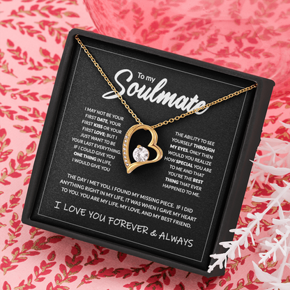 To My Soulmate - 14K Forever Necklace