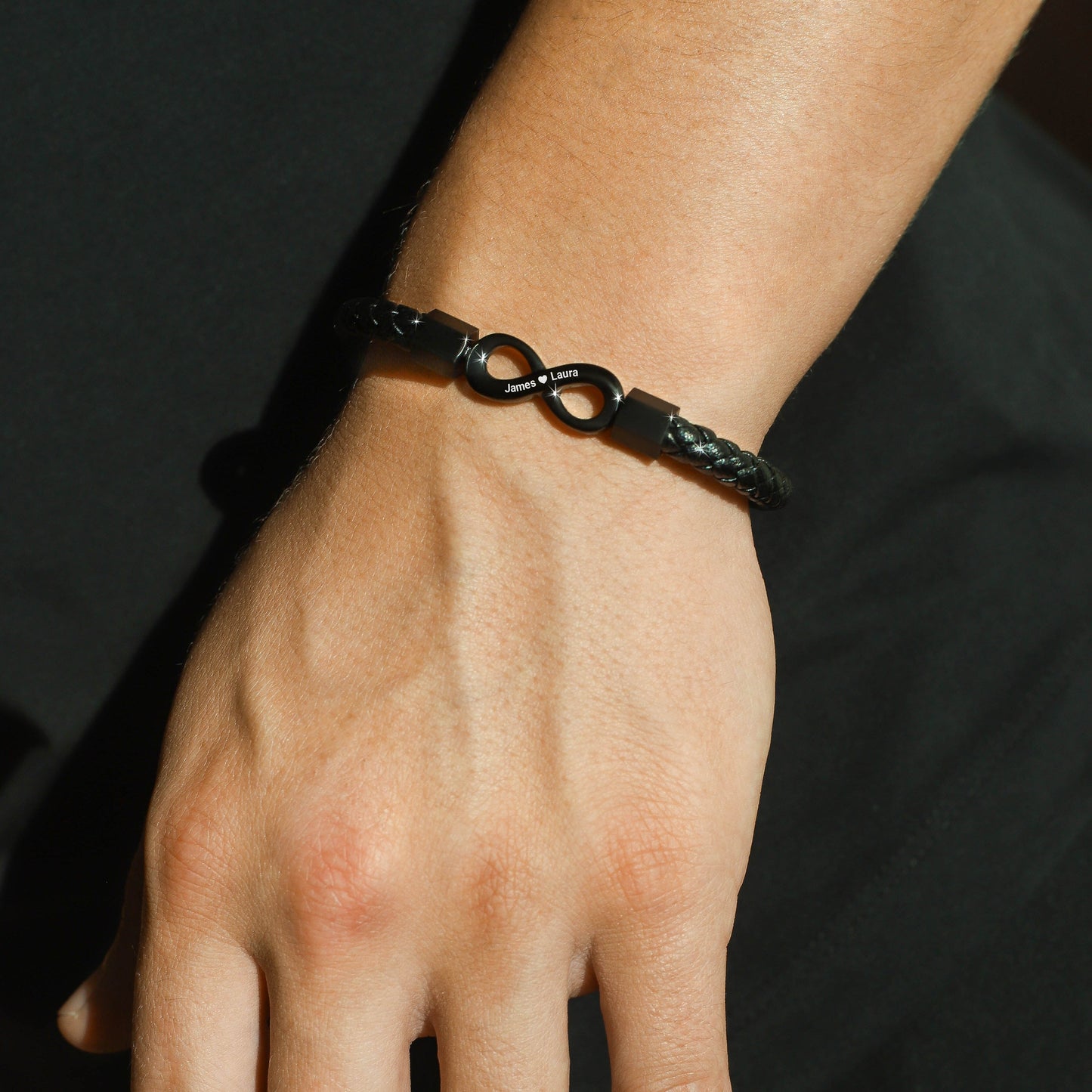 Infinite Love Personalized Bracelet Gift Set
