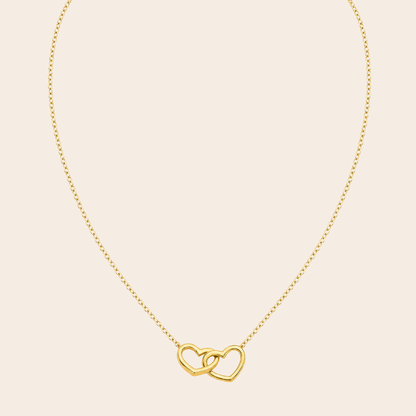 The Spin of Love™ Interlocking Hearts Necklace