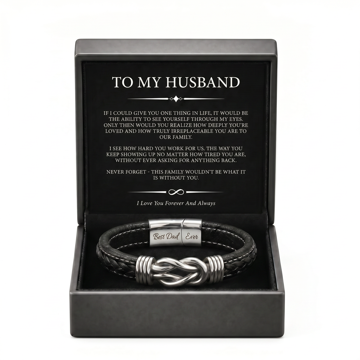 Unbreakable Knot Bracelet - For The Man Who Holds Us Together