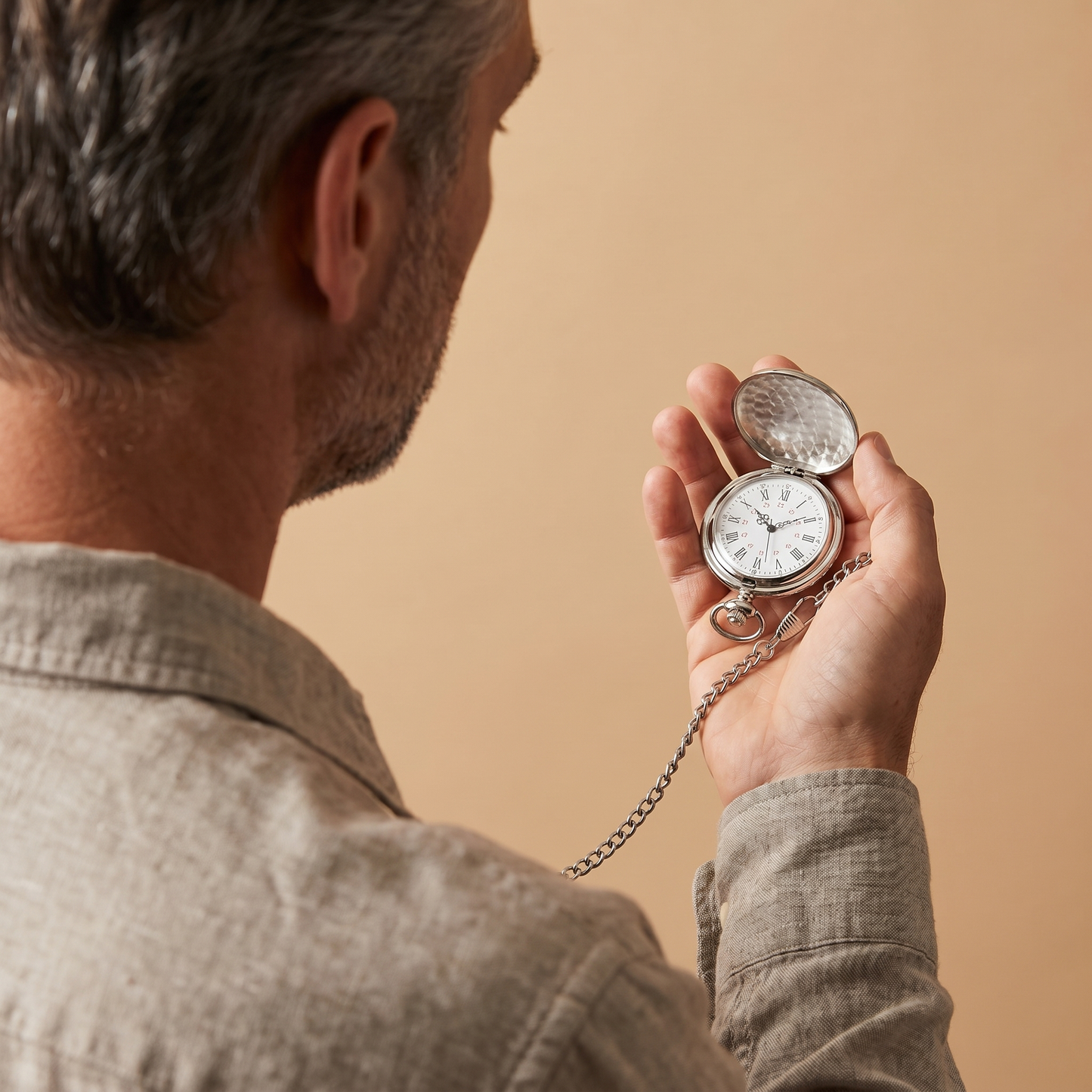 To My Husband - Personalized Pocket Watch