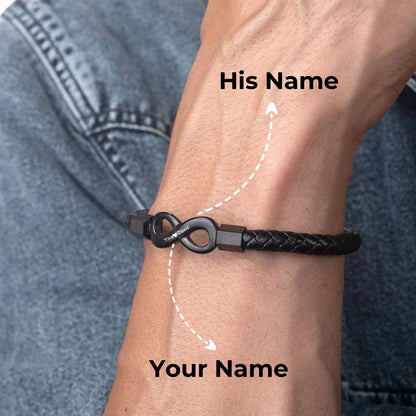 "To My Husband - Infinity Personalized Bracelet